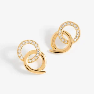 Aretes con diseño círculo