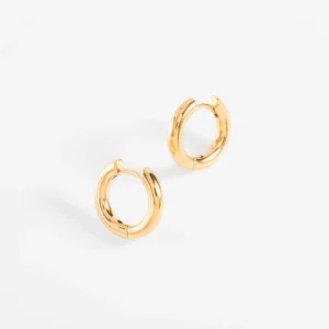 Aretes de aro diseño minimalista