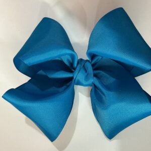 Moño boutique color azul