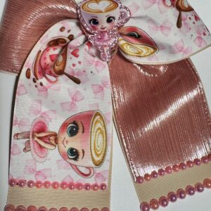 Coletero Ballerina Capuchina grande con pedrería