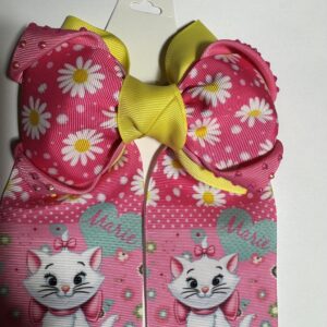 Moño coletero de 7.5 gatita Marie