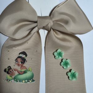 Moño de princesa Tiana